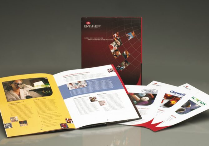 Banner Pharmaceuticals – Corporate materials designed by Jolt Interactive for this global corporation