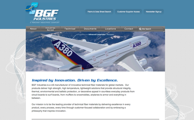 BGF Industries – a US manufacturer of innovative technical fiber materials for global markets