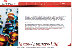 Banner Pharmaceuticals – a global leader in the development of value-added drug delivery systems