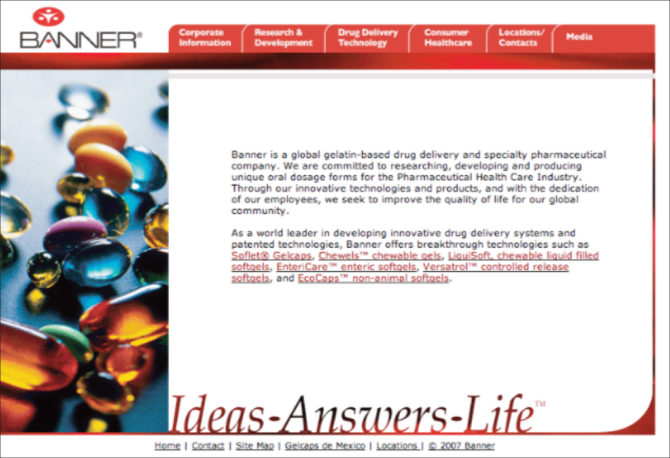 Banner Pharmaceuticals – a global leader in the development of value-added drug delivery systems